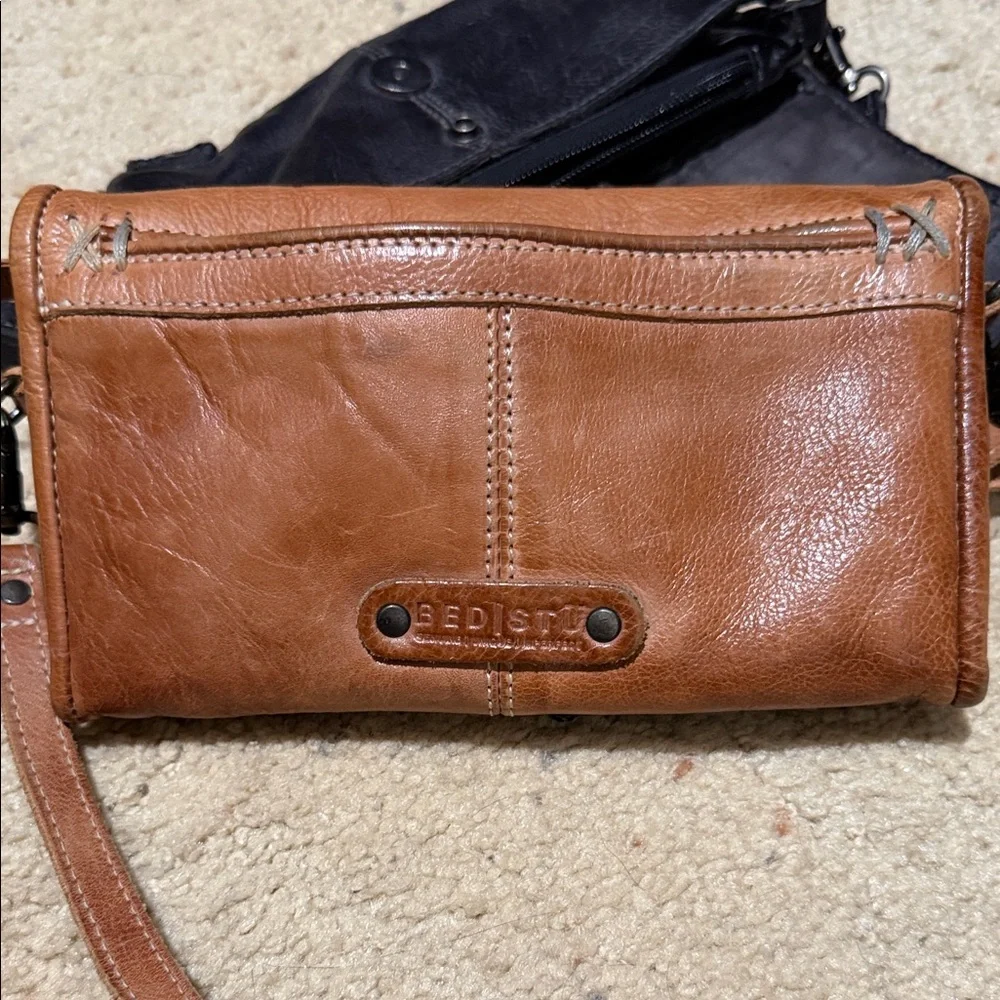 Bed Stu Tan Leather Amina Crossbody Bag. NWOT - Picture 7 of 7